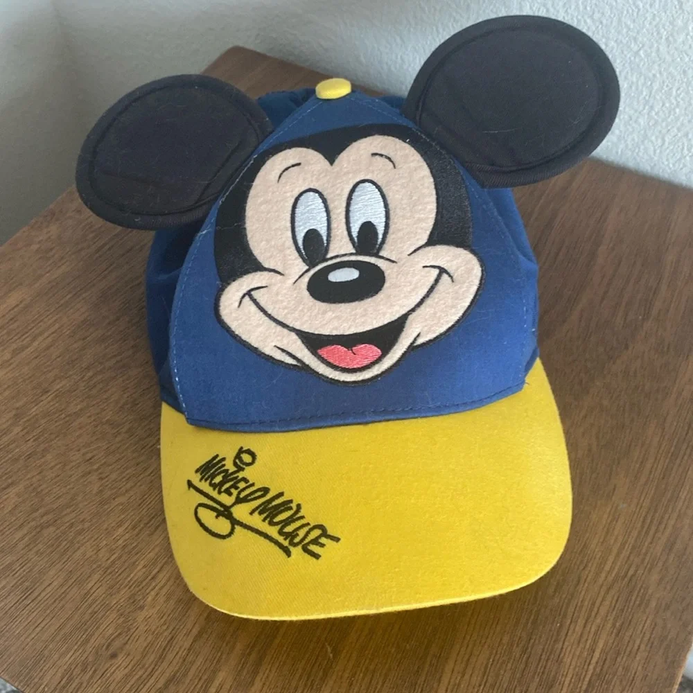 Walt Disney World Mickey Mouse Ears Adjustable Back Hat, Youth OS